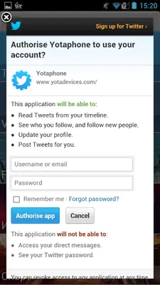 YD_Social android App screenshot 0